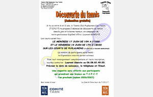 Découverte du Tennis